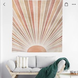 Sun Print tapestry